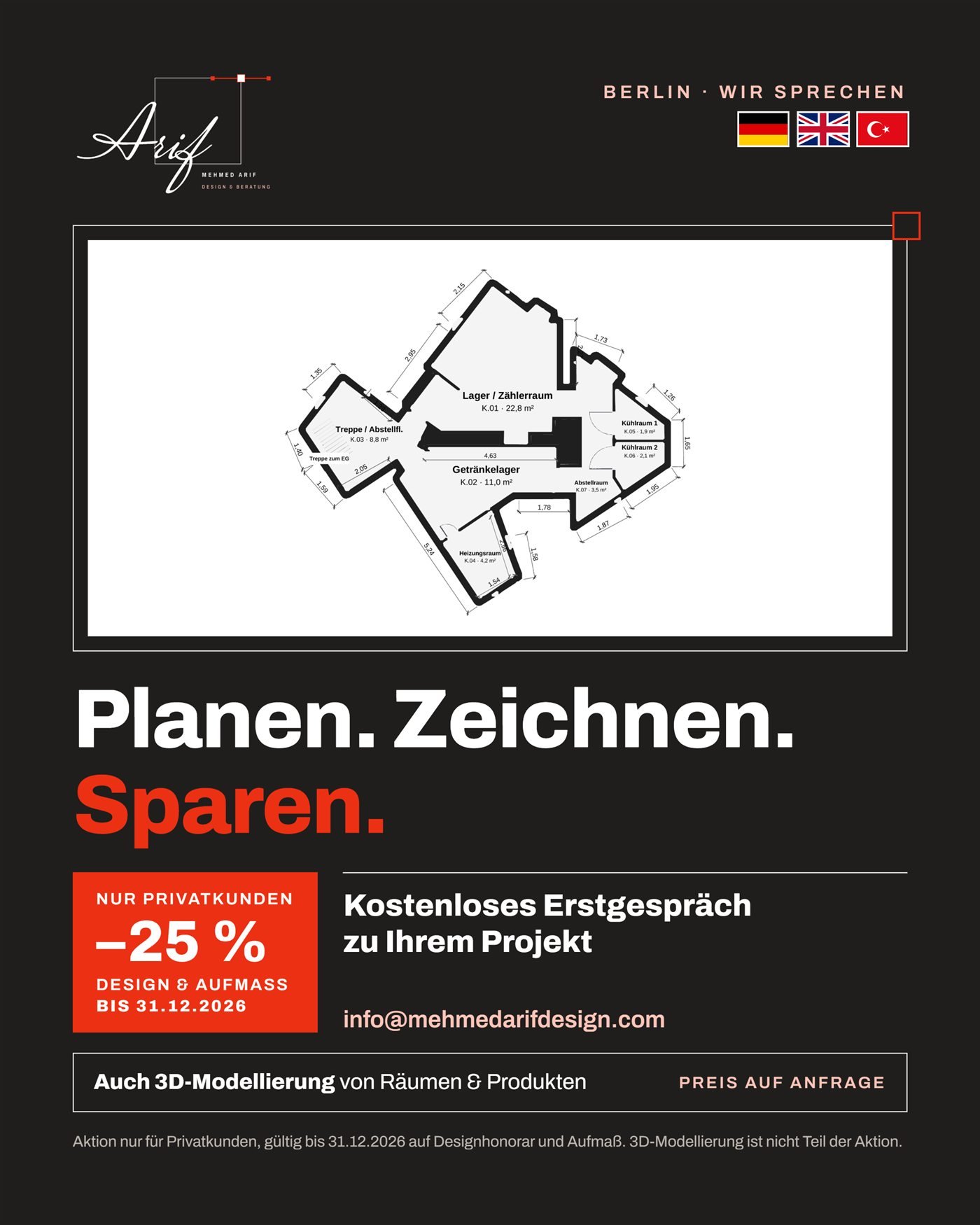 Gastronomie · 2D-Bestandsplanung